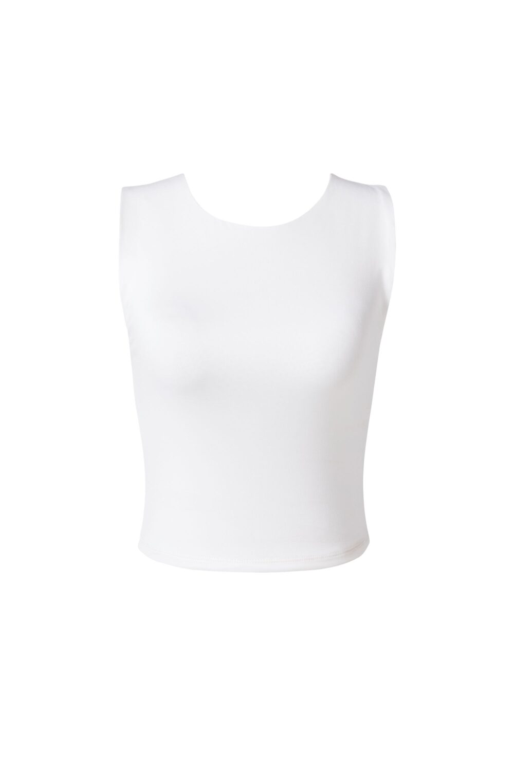 Lee White Crop Tank Top - Image 5